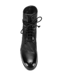 Мужские черные кожаные повседневные ботинки от Marsèll