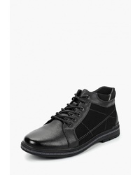Мужские черные кожаные повседневные ботинки от T.Taccardi