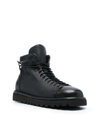 Мужские черные кожаные повседневные ботинки от Marsèll