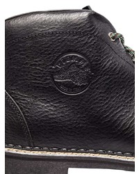 Мужские черные кожаные повседневные ботинки от Diemme