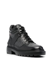 Мужские черные кожаные повседневные ботинки от Bally