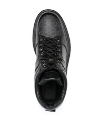 Мужские черные кожаные повседневные ботинки от Bally