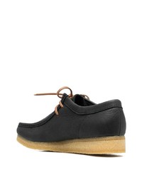 Мужские черные кожаные повседневные ботинки от Clarks Originals