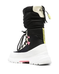 Мужские черные кожаные повседневные ботинки от Canada Goose