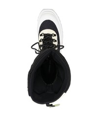 Мужские черные кожаные повседневные ботинки от Canada Goose