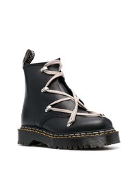 Мужские черные кожаные повседневные ботинки от Dr. Martens