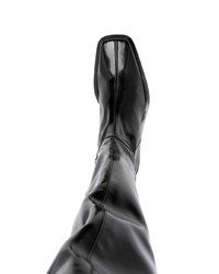 Мужские черные кожаные повседневные ботинки от Gmbh