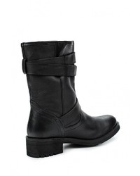 Черные кожаные полусапоги от Ana Lublin