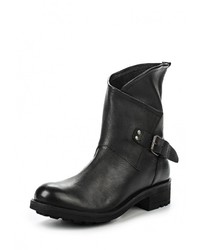 Черные кожаные полусапоги от Ana Lublin