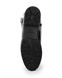 Черные кожаные полусапоги от Baldinini