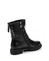 Черные кожаные полусапоги от Betsy