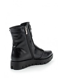 Черные кожаные полусапоги от Betsy