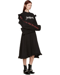 Черные кожаные полусапоги от Toga Pulla