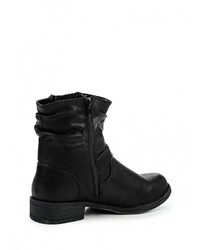 Черные кожаные полусапоги от Call it SPRING