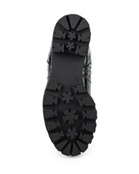 Черные кожаные полусапоги от Catherine