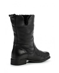 Черные кожаные полусапоги от Dali