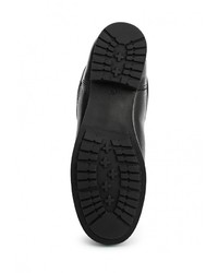 Черные кожаные полусапоги от Dali