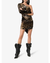 Черные кожаные полусапоги от Alexandre Vauthier