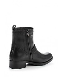 Черные кожаные полусапоги от Geox