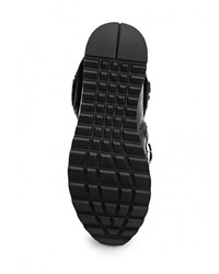 Черные кожаные полусапоги от Just Couture