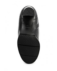 Черные кожаные полусапоги от Just Couture