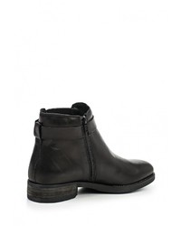 Черные кожаные полусапоги от Khrio