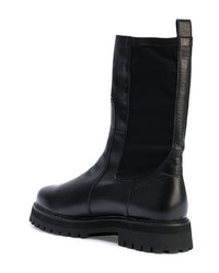 Черные кожаные полусапоги от MARQUES ALMEIDA