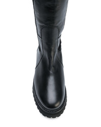 Черные кожаные полусапоги от MARQUES ALMEIDA