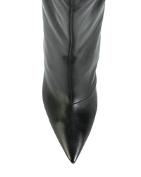 Черные кожаные полусапоги от Nicholas Kirkwood