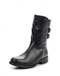 Черные кожаные полусапоги от Ralf Ringer
