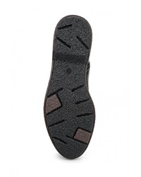 Черные кожаные полусапоги от Spur