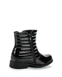 Черные кожаные полусапоги от Style Shoes