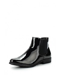 Черные кожаные полусапоги от Style Shoes