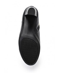 Черные кожаные полусапоги от Tommy Hilfiger