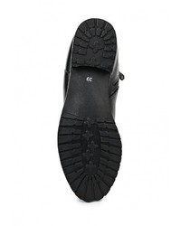 Черные кожаные полусапоги от Velvet