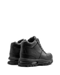 Мужские черные кожаные рабочие ботинки от Nike