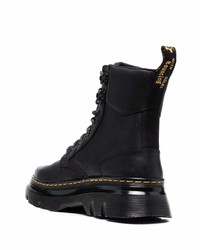 Мужские черные кожаные рабочие ботинки от Dr. Martens