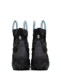 Мужские черные кожаные рабочие ботинки от Nike