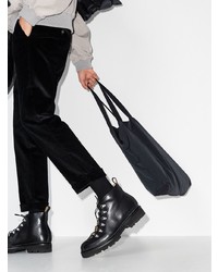 Мужские черные кожаные рабочие ботинки от Grenson