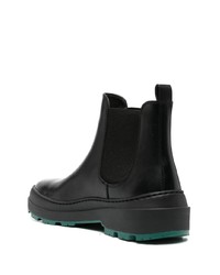 Мужские черные кожаные рабочие ботинки от Camper