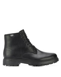 Мужские черные кожаные рабочие ботинки от Camper