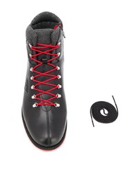 Мужские черные кожаные рабочие ботинки от Rossignol