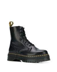 Мужские черные кожаные рабочие ботинки от Dr. Martens