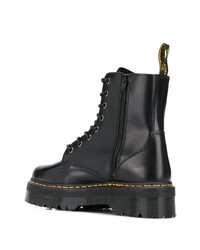 Мужские черные кожаные рабочие ботинки от Dr. Martens