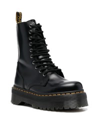 Мужские черные кожаные рабочие ботинки от Dr. Martens