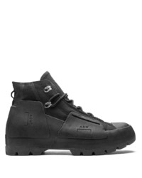 Мужские черные кожаные рабочие ботинки от Converse