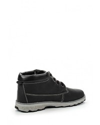 Мужские черные кожаные рабочие ботинки от Crosby