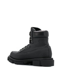 Мужские черные кожаные рабочие ботинки от Both