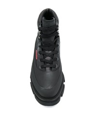 Мужские черные кожаные рабочие ботинки от Both