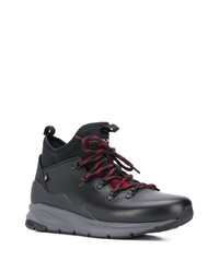 Мужские черные кожаные рабочие ботинки от Woolrich